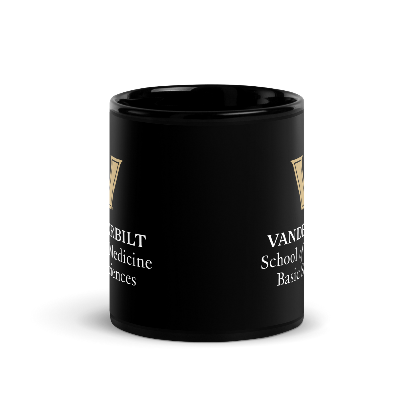 VU Basic Sciences Black Glossy Mug