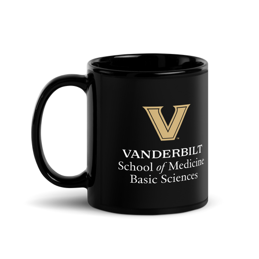 VU Basic Sciences Black Glossy Mug