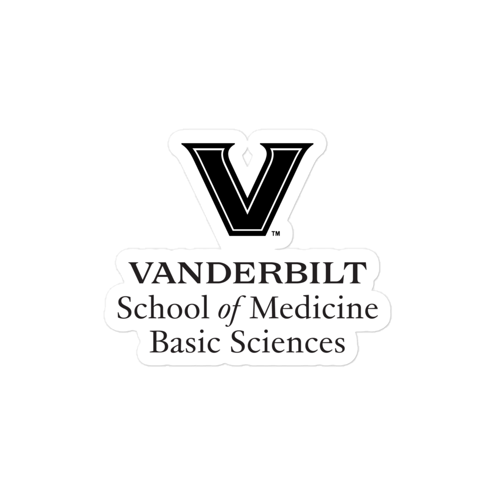 VU Basic Sciences Bubble-free stickers