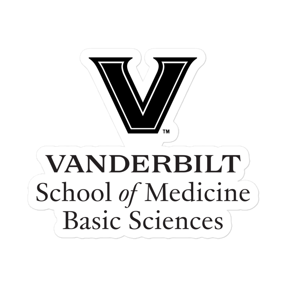 VU Basic Sciences Bubble-free stickers