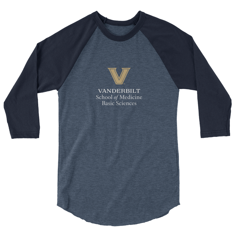 VU Basic Sciences 3/4 sleeve raglan shirt